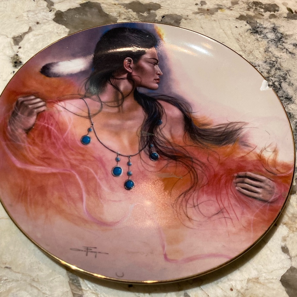 Native American Art- The Navajo Woman series - Navajo Summer #777